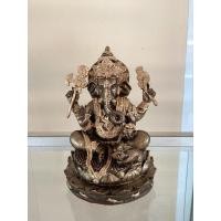 ราคา พระพิฆเนศปางประทานพรนั่งฐานบัว 12 นักษัตร หล่อจากแร่เหล็กน้ำพี้แท้100% ขนาดหน้าตัก 5 นิ้ว ฐานกว้าง 5 สูง 8 นิ้ว (22220048137)