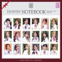 ราคา [รูปสุ่ม][2/2] สมุดโน้ต BNK48 1st Generation Jiwaru days Special act แอคพิเศษ Note book2 (22155832074)