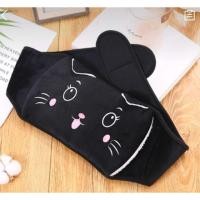 ราคา กระเป๋าน้ำร้อนไฟฟ้าไฟฟ้า แบบคาดเอวแมวเหมียวดำ (4115616493)