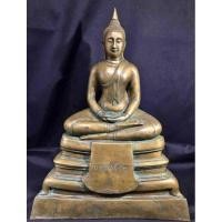 ราคา หลวงพ่อโสธร ขนาดบูชา รุ่นแรก วัดโสธรวราราม ปี2462 หน้าตัก9นิ้ว เนื้อทองเหลือง (25221708638)