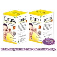 ราคา Luteina 60 แคปซูล [2 กล่อง] ลูทีน่า สารสกัดจากดอกดาวเรืองบริสุทธิ์100% จากธรรมชาติ บำรุงสายตา วิตามินดวงตา EE8201 (41023920305)