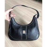 ราคา กระเป๋า DAKS LONDON มือสอง ของแท้% ทรง Shoulder bag หนังแท้ สีดำ สภาพดี ทรงสวย (10794845304)