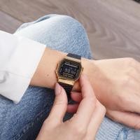 ราคา casioของแท้รุ่น A168WEGB-1Bนาฬิกาข้อมือสำหรับหญิงและชาย (23949100075)