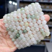 ราคา 8 มม.ธรรมชาติ Chalcedony Tianshan หยกหินรอบลูกปัดสร้อยข้อมือคริสตัลสุขภาพโยคะเครื่องประดับ (27259983946)