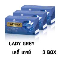 ราคา Twinings Lady Grey Tea ชาทไวนิงส์ เลดี้ เกรย์ 3 กล่อง (21963183913)