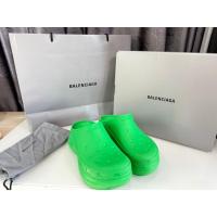 ราคา รองเท้า BALENCIAGA Crocs บาลอง สีเขียว เบอร์ 38 (40426941631)