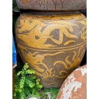 ราคา โอ่งลายมังกรสองชั้น โอ่งเซี่ยงไฮ้ลายมังกรสองชั้น โอ่งโบราณ (41570742974)