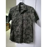 ราคา เสื้อเชิ๊ตแขนสั้นผู้ชายมือสองแบรนด์GUสภาพใหม่ (20132382516)