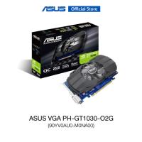 ราคา ASUS VGA PH-GT1030-O2G (90YV0AU0-M0NA00), VGA card, Phoenix GeForce GT 1030 OC edition 2GB GDDR5 is the best for compact PC build and home entertainment (22448490386)