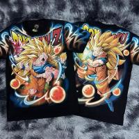 ราคา เสื้อยืดOVP โงกุนร่างไซย่า3 เรืองแสงป้ายRockTees ผ้าคอตตอน 100 (28102260375)