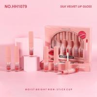 ราคา {เซต} HASAYA GIRL Silk Velvet Liquid LipGloss ลิควิดลิปกลอส เนื้อเวลเวท กลบสีริมปากแนบสนิท no.HH1079 (24443270796)