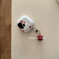 ราคา เคสสาวเกาหลี AirPods 4 [2024] AirPods Pro2 Pro 3 2 1 Apple Wireless EarPods ชุดหูฟังป้องกันพร้อมโซ่น่ารัก Apple Cat กระต่ายสีแดงสีดํา (26429394808)