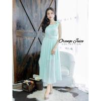 ราคา ชุดเดรสออกงาน เซท2ชิ้น สีเขียวมิ้น Sz.S, M ใส่ได้ Tag. Orange Juice(ออเร้นท์จุ๊ย) (6300962813)