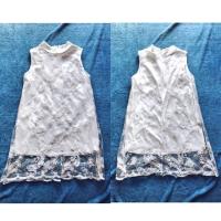 ราคา เดรสลูกไม้สีขาว (มือสอง) (2136573717)