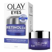 ราคา OLAY โอเลย์ Regenerist Retinol24 Eye Cream ครีมบำรุงผิวรอบดวงตา สำหรับกลางคืน 15ml (41954410253)
