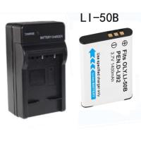 ราคา LI-50B แบตเตอรี่กล้องเหมาะสําหรับ Olympus tg850 VR350 SZ31 SP810 SZ30 Charger (45304851339)