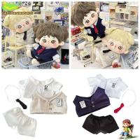 ราคา เสื้อผ้าตุ๊กตา สวี,20ซมตุ๊กตา เครื่องประดับ ชุดนักเรียนขนาดเล็ก,ของขวัญของเล่นเปลี่ยนชุดตุ๊กตาเสื้อเสื้อกั๊กกางเกงผ้าฝ้ายยัดตุ๊กตา (51456542448)