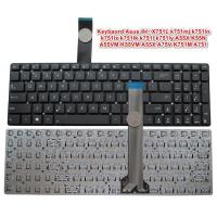 ราคา Keyboaed Asus 751m k751mj k751ln k751lx k751lk k751l k751ly A55X K55N A55VM K55VM A55X A75V K751M A751 (2292972045)