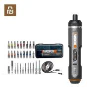 ราคา Youpin Worx 4V ชุดไขควงไฟฟ้า WX242 ไขควงไฟฟ้าไร้สายอัจฉริยะ ที่จับชาร์จ USB 30 ชุดสว่าน (49351953853)