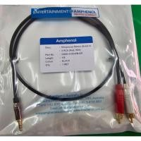ราคา Amphenol สายสัญญาณ Miniphone Stereo (Gold) - 2RCA (Red/White) (26808033301)
