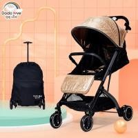 ราคา DODOLOVE รถเข็น รถเข็นเด็ก รถเข็นล้อลาก รถเข็นเด็กแบบพับได้ รุ่น D7-PRO (25254605173)