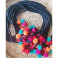 ราคา สายรัดผ้าซิ่น สายรัดเอว สายผูกเอวปอมปอม เข็มขัดพื้นเมือง (8910926349)