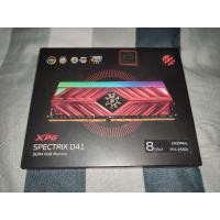 ราคา ขายแรม ADATA SPECTRIX D41 RGB DDR4 16GB (8GBx2) 3200 Red (9348061096)