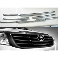 ราคา (4ชิ้น) ครอบกระจังหน้ารถ โตโยต้า วีโก้ แชมป์ 2012 - 2014 ชุบโครเมี่ยม TOYOTA HILUX VIGO CHAMP หน้ากระจัง คิ้วกระจังหน้า (4017876006)
