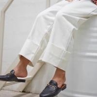 ราคา Chamniii กางเกงสีขาว เอวยางยืด 23-26 (1236573096)