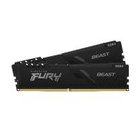 ราคา RAM DDR4(3200) 16GB (8GBX2) KINGSTON FURY BEAST (KF432C16BBK2/16) (24792525085)