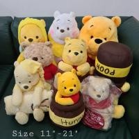 ราคา ตุ๊กตาหมีพูห์ และผองเพื่อน (WinnieThe Pooh) ลิขสิทธิ์นำเข้าจากญี่ปุ่น ไซส์ใหญ่ ป้ายห้อยทุกตัว ขนาด 11-21 นื้ว (11923184242)