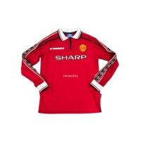 ราคา แมนเชสเตอร์ ยูไนเต็ด เหย้า 1998 1999 เจอร์ซีย์ย้อนยุคแขนยาว (45955786366)