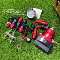 ราคา แรงดี ความดันนิ่ง!! เรกูเรเตอร์ aeromotive ตัวควบคุมความดันของน้ำมันให้คงที่ พร้อมอุปกรณ์(ปรับแรงดันเชื้อเพลิง)สีนำ้เงิน (1796371157)