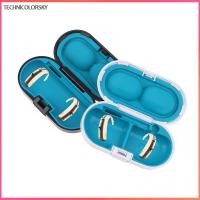 ราคา Technicolorsky เครื่องช่วยฟังแบบพกพาเครื่องช่วยฟัง Hard ป้องกัน Hard กล่องเก็บสําหรับเครื่องขยายเสียงเครื่องช่วยฟัง TSY (43324598070)