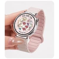 ราคา Magnetic Silicone Strap For Huawei watch gt 6 pro สาย Huawei watch gt 6 Strap Rubber Huawei watch GT 5 สาย huawei watch gt 5 pro / Huawei GT6 สาย Huawei GT5 Pro / GT2/GT3/ huawei GT4 สาย Amazfit Bip3/