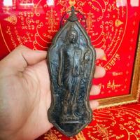 ราคา พระพุทธลีลา เนื้อผงกะลาตาเดียว งานเก่าถึงเชือกมีที่ใส่จี้ (3914870397)