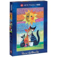 ราคา พร้อมส่ง-จิ๊กซอว์ Cat Sun แบรนด์ Heye jigsaw puzzle 1000 ชิ้น (24509411506)