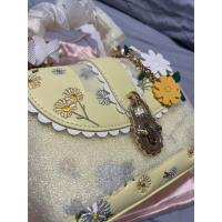 ราคา New lyn around ของแท้ ป้ายห้อย กระเป๋าสีเหลือง (25402441808)