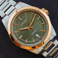 ราคา LONGINES CONQUEST Automatic Watch Stainless Steel And Rose Gold 18 Carats Cap 200 L3.320.5.02.6 (49805712482)