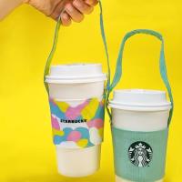 ราคา หูหิ้วแก้ว Starbucks ของแท้(สีเขียวมิ้นท์) (8256138084)