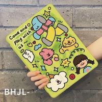 ราคา เคสIPad Air4/Air5 10.9 Pro 11/gen5/gen6 9.7 Gen7/gen8/gen9 10.2 Pro11 2018/2020 /gen 10 Pro 20/21/22 การ์ตูนGraffiti Anti Drop TPU IPadพร้อมที่ใส่ดินสอ (28994366441)