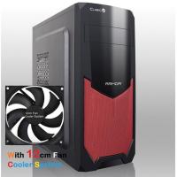 ราคา ATX Case (NP) CUBIC Armor Plus (Black-Red) Blue (5338601005)