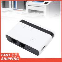 ราคา USB Print Server 10/100Mbps LAN Bridge Sharing Wired Wireless Standalone Modes Print Server Plug an (43578485363)