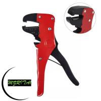 ราคา MARITA1 Cable Stripper, 2 in 1 Automatic Wire Stripper, แบบพกพาตัดลื่น Self Adjusting Cable Wire Crimp Tool Cable ซ่อมสายไฟ (46256417453)