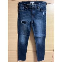 ราคา กางเกงยีนส์ขายาวทรงเดฟ Mango size 36 (43576788349)
