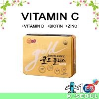 ราคา [K-Hfood] KOREA EUNDAN Vitamin C Gold Plus +Vitamin D +BIOTIN +ZINC 180/120 เม็ด (24781451028)
