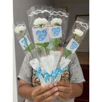 ราคา ช่อดอกมะลิ (ช่อดอกมะลิวันแม่ 1ช่อ 1ช่อมี1ดอก พร้อมการ์ด ติดโบว์สีฟ้า 12 บาท ดอกไม้วันแม่ ดอกมะลิวันแม่ ดอกไม้ปลอมงานผ้า (43808531926)