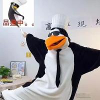 ราคา ตุ๊กตาชุดนอนนักเรียนน่ารักสำหรับผู้หญิง ออกแบบเหมือนเพนกวิน มีขนแกะอุ่นๆ สำหรับฤดูหนาว (41977401806)