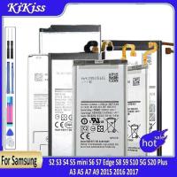 ราคา ซัมซุงกาแล็กซี่ S4 S5 มินิ S6 S7 ขอบ S8 S9 S10 5G S20 พลัส 2015 2016 SM G930F G950F G920F แบตเตอรี่ (24684761794)