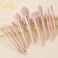 ราคา Scbrush Pink Angle Makeup Brush Set 11 Pieces | เซตแปรงแต่งหน้ารุ่นนางฟ้าสีชมพู 11 ชิ้น ไม่มีกระเป๋า (18190996313)